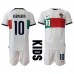 Cheap Portugal Bernardo Silva #10 Away Football Kit Children World Cup 2022 Short Sleeve (+ pants)